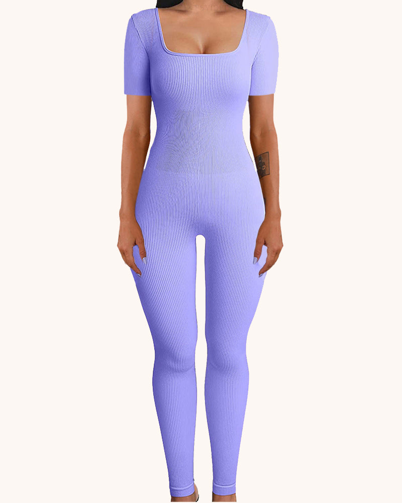 S&S™ || SHAPING SHORT SLEEVE JUMPSUIT