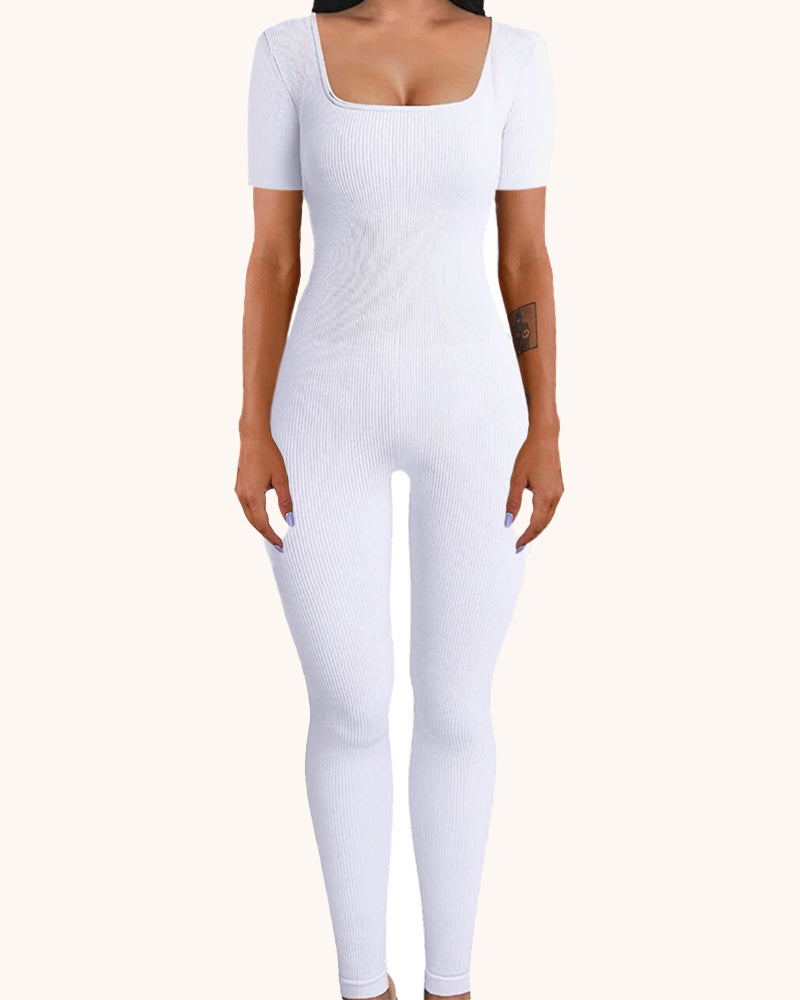 S&S™ || SHAPING SHORT SLEEVE JUMPSUIT